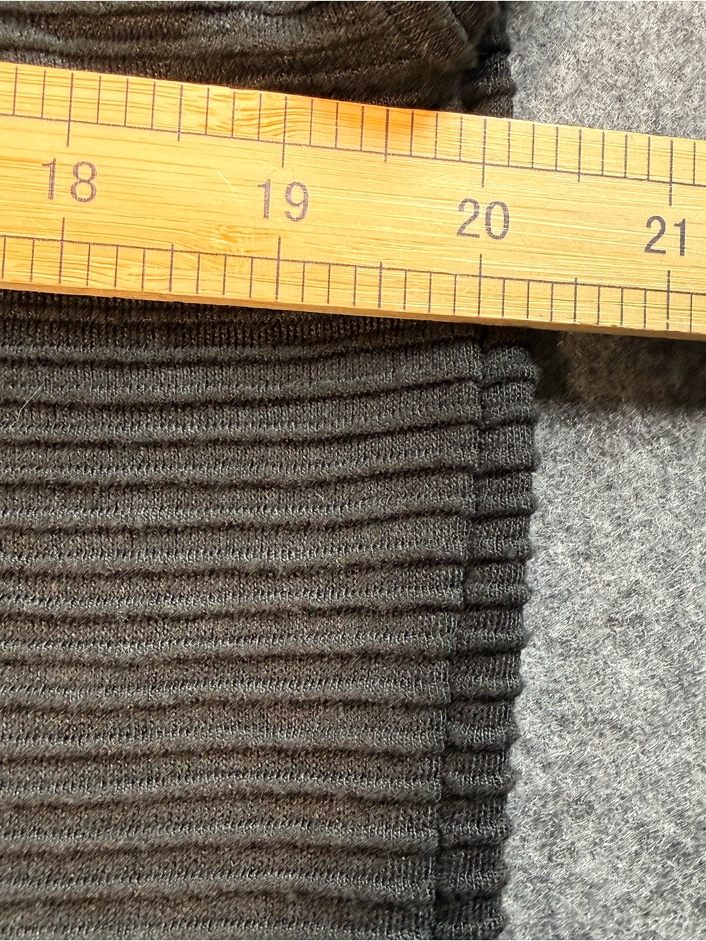Calia Black Ribbed Mock Neck Sweater Size Small Relaxed Oversized Knit Cozy - Picture 8 of 10